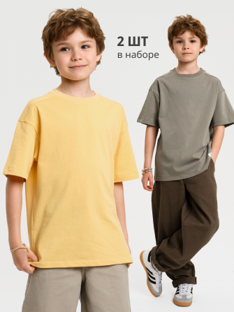  Футболка от LF Kids, цвет серый. 100% хлопок